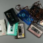 A photo of cassette tapes.